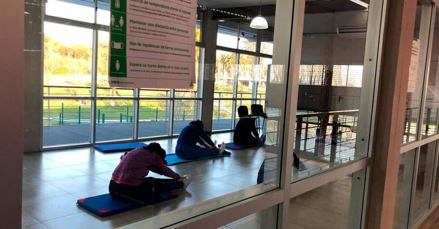 comienzan las actividades en polideportivo