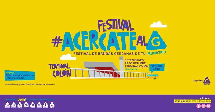 Festival Acercate al G en Terminal Colón