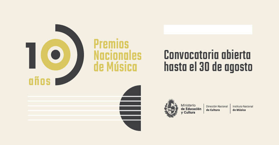 convocatorio premios nacionales de musica
