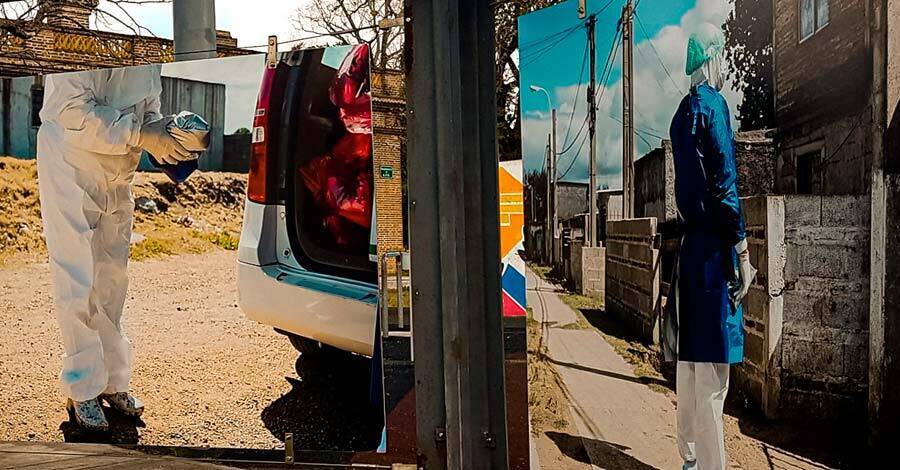 La pandemia en imágenes en la Fotogalería del Centro de Barrio Peñarol
