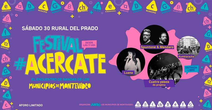 Festival Acercate Montevideo en la Rural del Prado