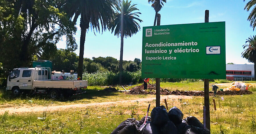 Colón Portal - Acondicionamiento lumínico y eléctrico del espacio Lezica Polideportivo Municipio G
