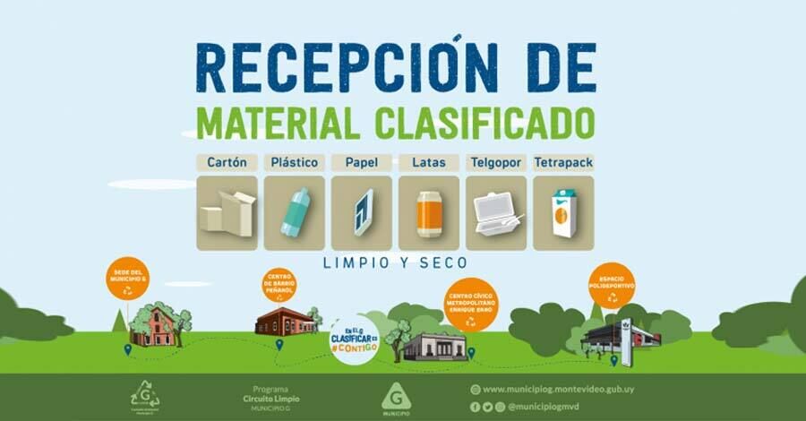 Colón Portal - Recepción de Material Clasificado en el Municipio G