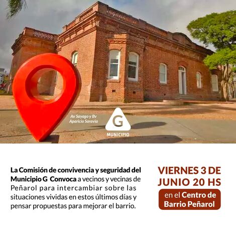 centro de barrio penarol convocatiora viernes 3