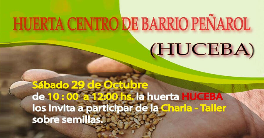 Charla - Taller sobre semillas en el Centro de Barrio Peñarol