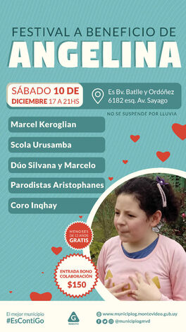festival a beneficio de angelina