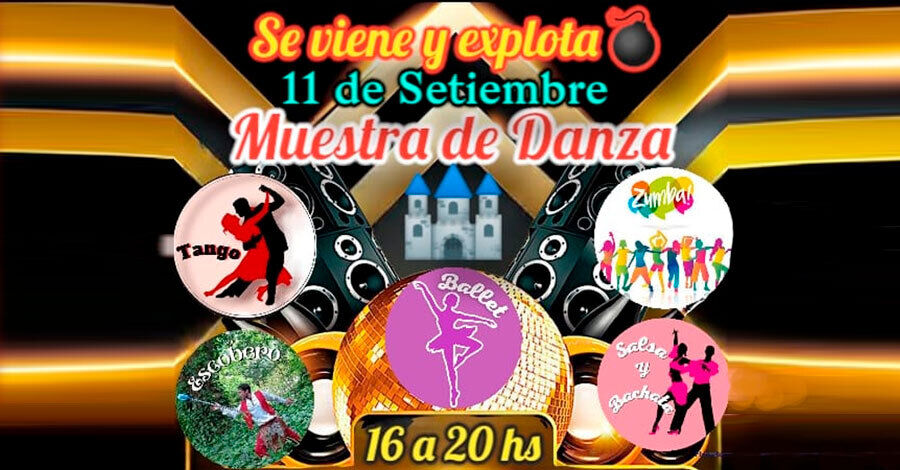 Muestra de danza en el Castillo