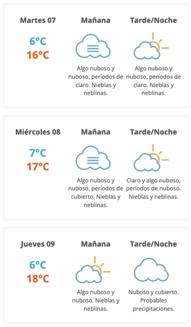 pronostico 7 8 9 junio