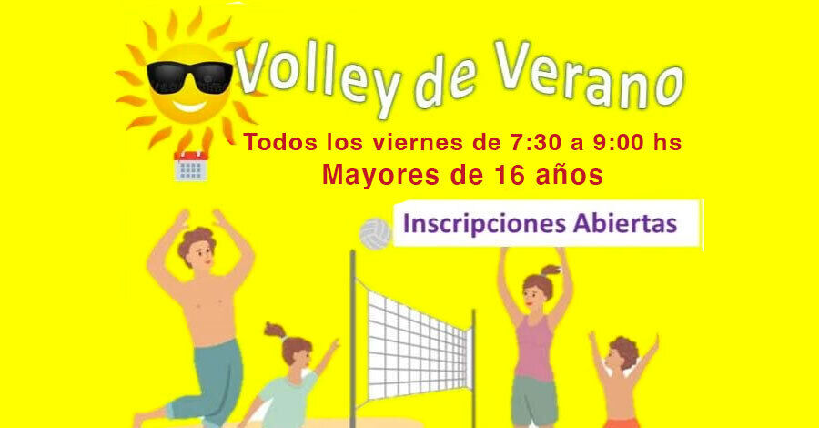 Volley de Verano en el Polideportivo Municipio G