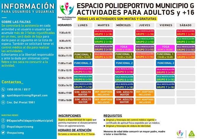 Afiche polideportivo 2