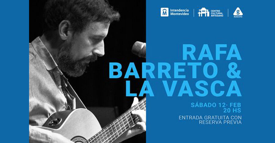 Rafa Barreto y La Vasca en el Centro Cultural Artesano