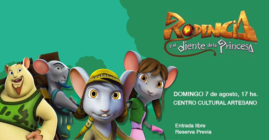 Rodencia y el diente de la princesa en el artesano