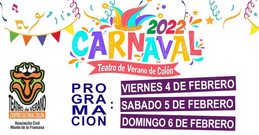 Colón Portal - Programación Carnaval 2022 -  4 de Febrero