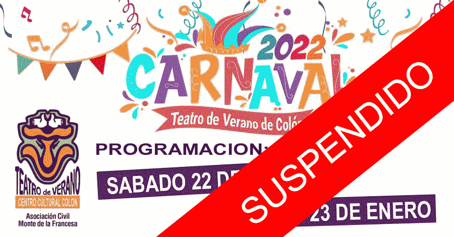 Se suspende el carnaval en el teatro de verano de colón del sábado 22 y domingo 23
