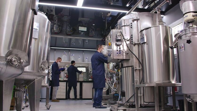 Planta piloto de la empresa israeli SuperMeat. Supermeat