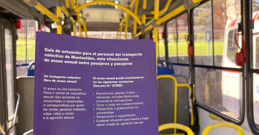 Protocolo para abordar el acoso sexual en el transporte público