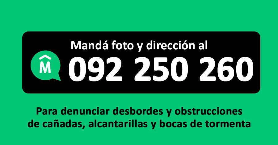 Respuesta rápida de limpieza de la Intendencia de Montevideo