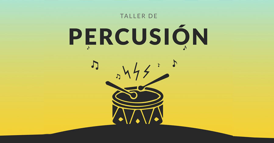 Taller de Percusión en el Centro Cívico Metropolitano