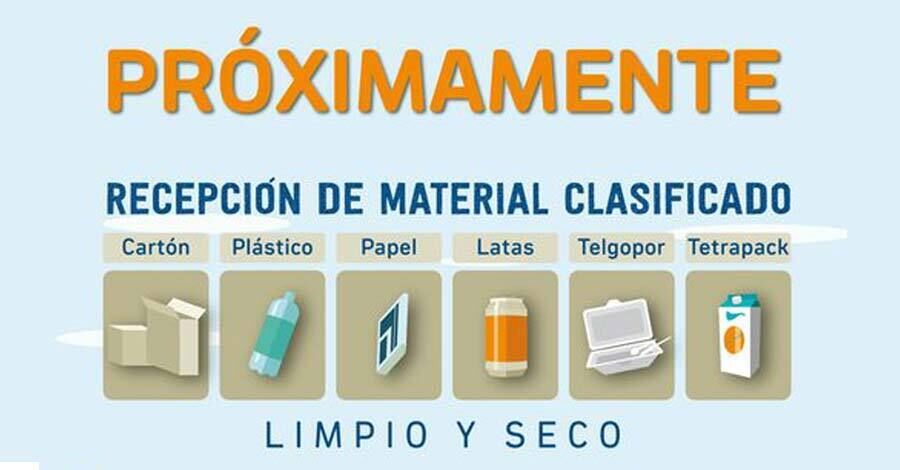 Colón Portal - Recepción de materiales reciclados clasificados