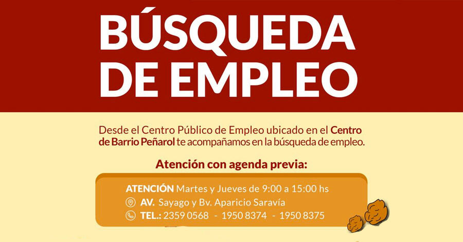Centro Público de Empleo en el Centro de Barrio Peñarol 