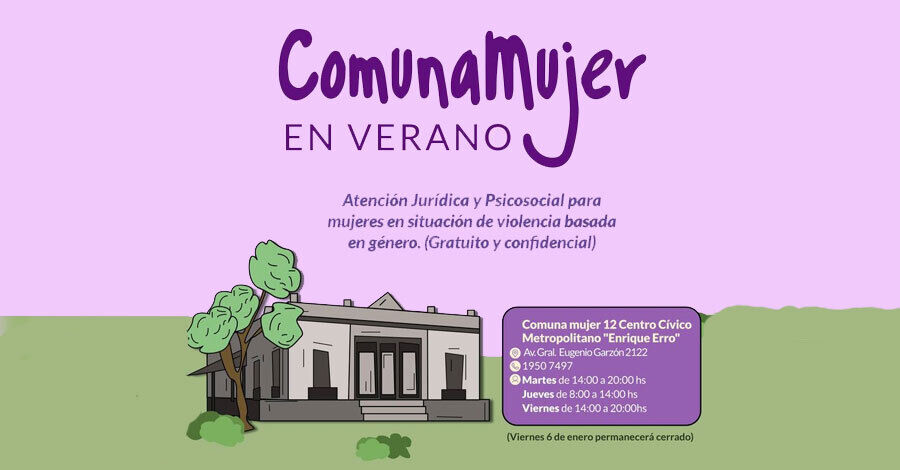 Comuna Mujer permanecerá abierto en verano