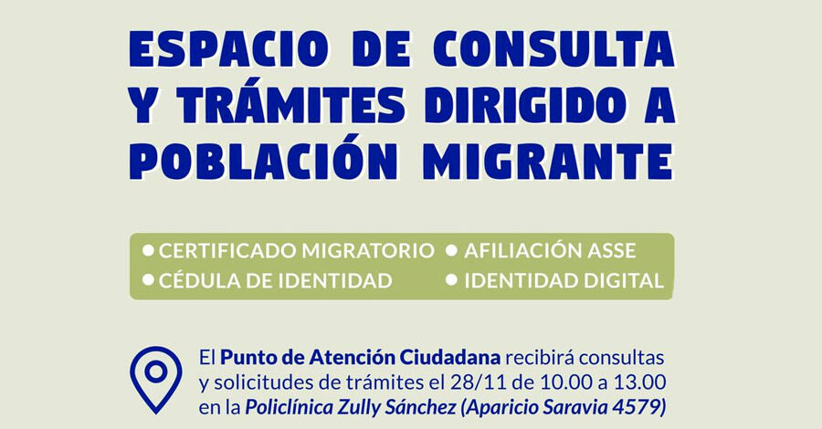 Punto de Atención Ciudadana ( PAC ) en el Centro de Barrio Peñarol