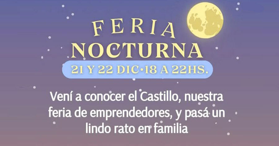 Feria nocturna en el Castillo Idiarte Borda