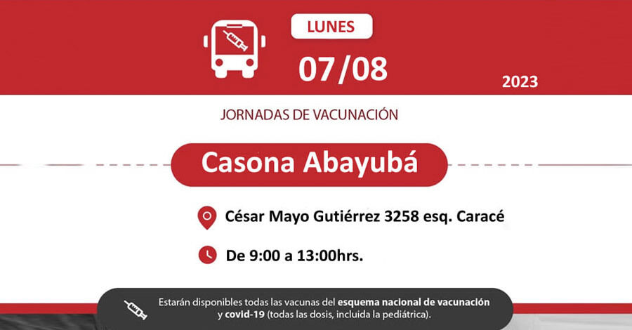 Jornada de Vacunación en la Casona Abayubá