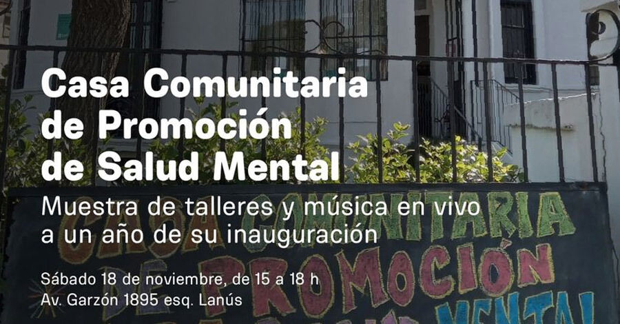 Aniversario de la Casa Comunitaria de Promoción de Salud Mental de Colón