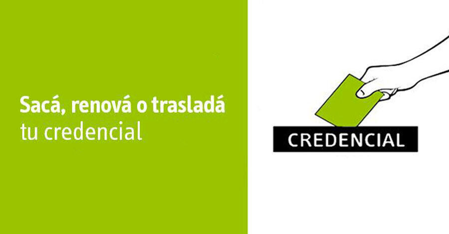 Sacá, renová o trasladá la Credencial Cívica en la Biblioteca Villa Colón