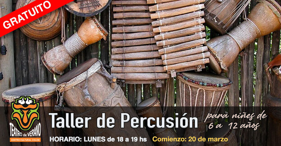 Percusión para Niñ@s