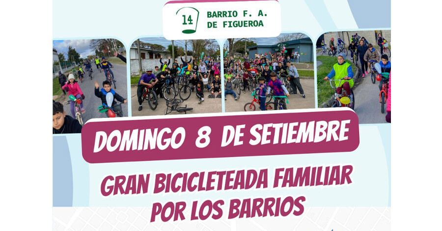 Bicicleteada por los barrios