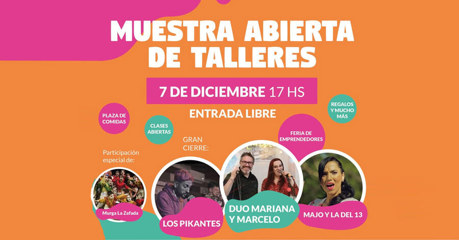 Muestra abierta de talleres  del Centro Cultural y Deportivo Salesiano