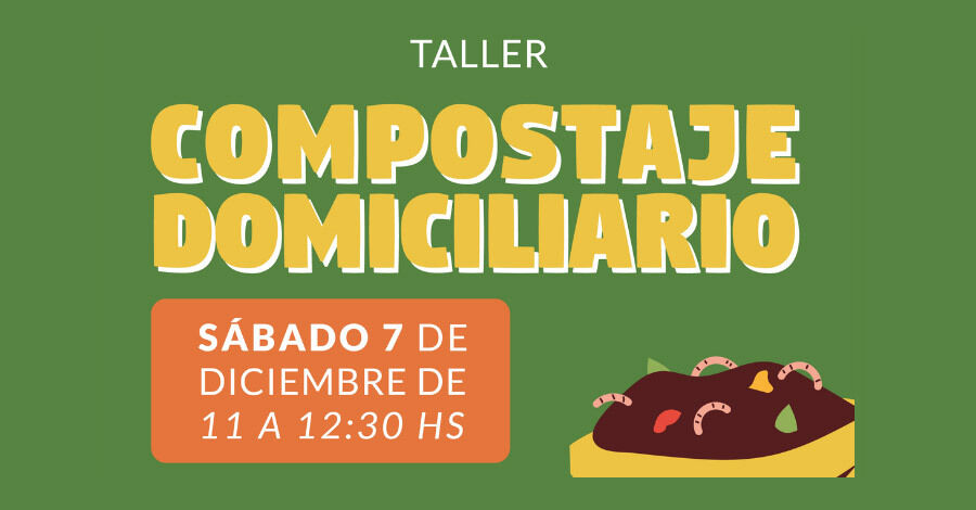 Taller de compostaje domiciliario en el Parque de los Fogones