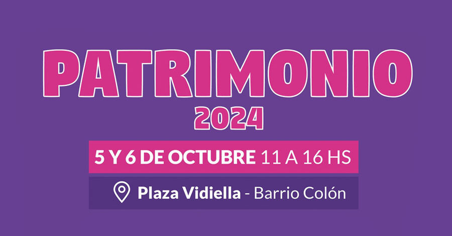 Día del Patrimonio en la Plaza Vidiella 2024