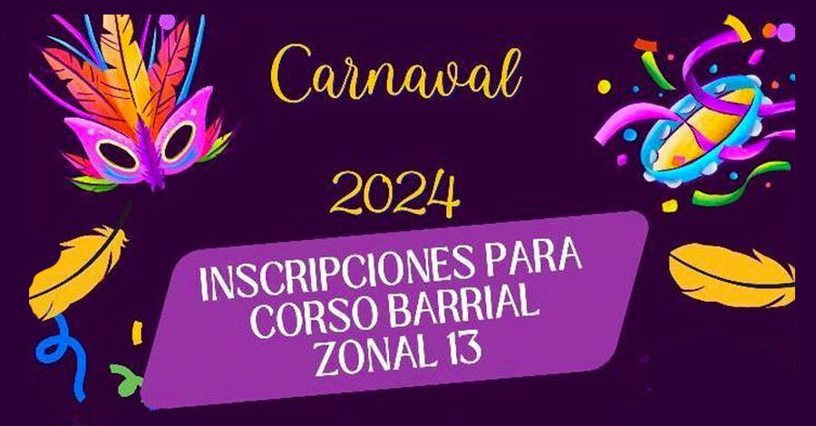 Inscripciones para el Corso Zonal 13