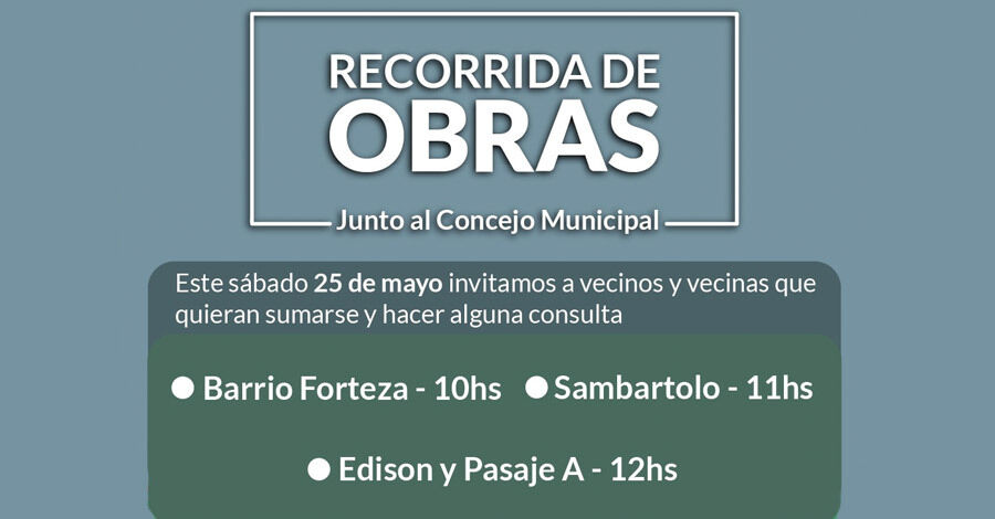 Recorridas de obras 