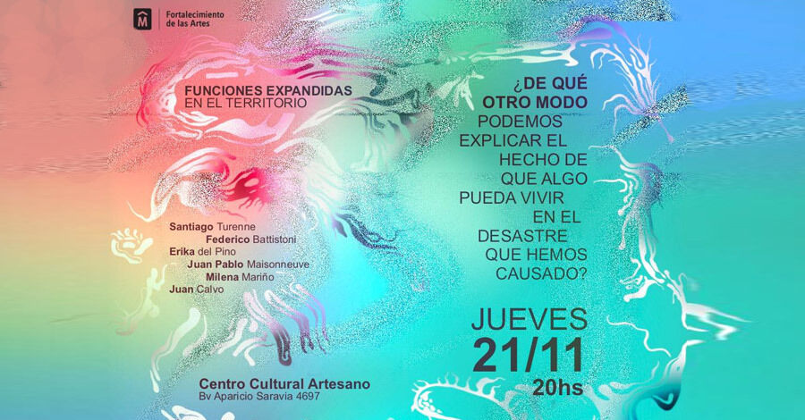 Evento escénico de arte y ciencia en el Centro Cultural Artesano