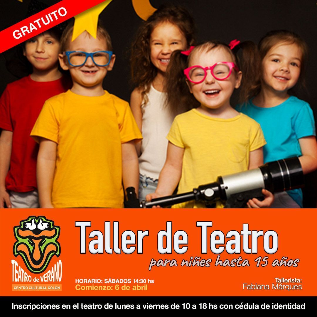 10 taller teatro ninos 2024