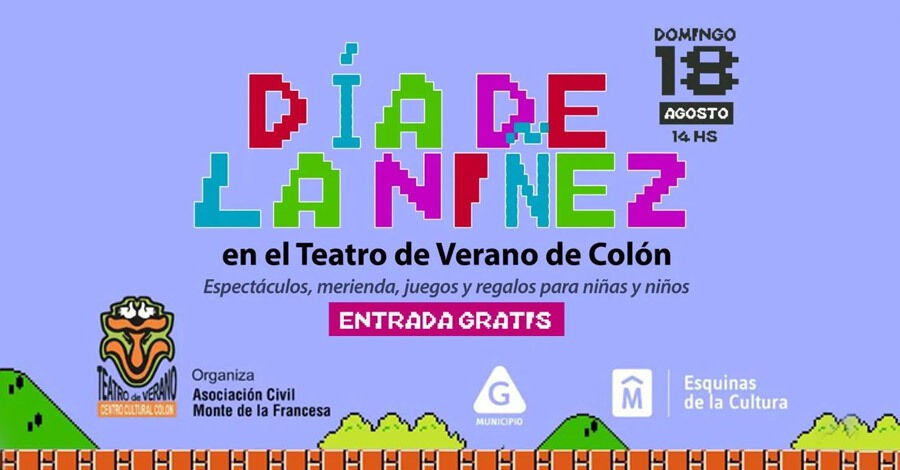 Día de la niñez en el Teatro de Verano de Colón
