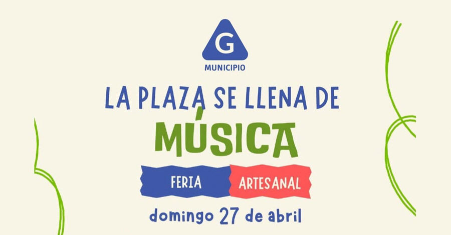 Feria artesanal en la Plaza Francisco Martínez