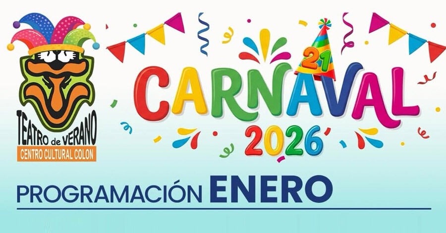Comienza el carnaval 2026 en el Teatro de Verano de Colón