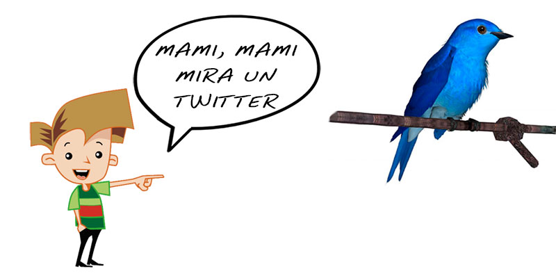 MAMI MIRA UN TWITTER