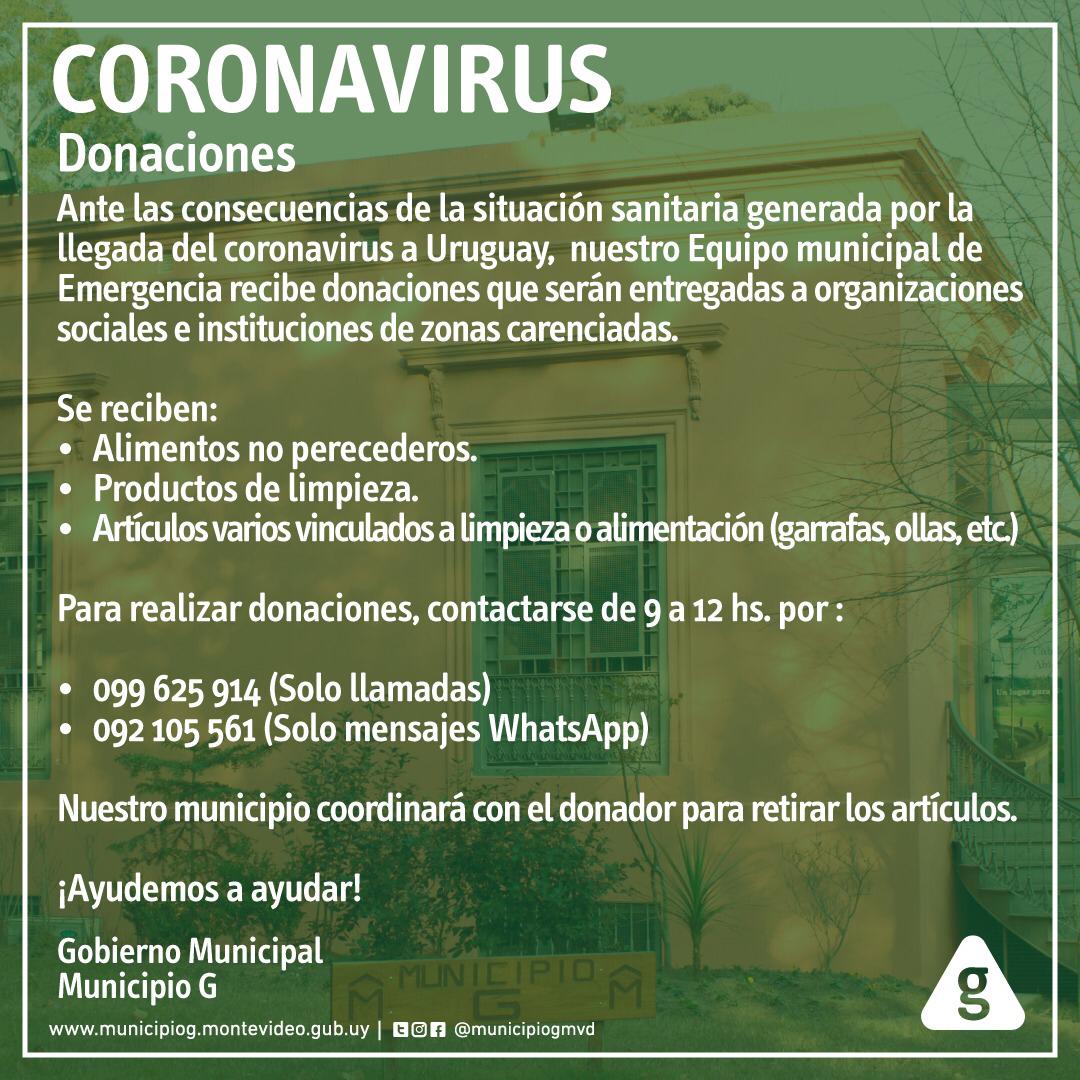 afiche donaciones municipio g 2020