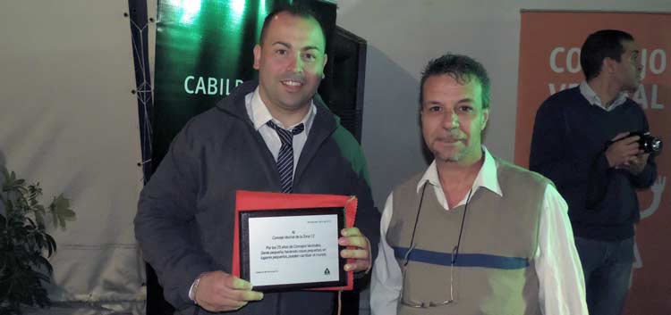 Gabriel Crause y Luis Gonzalez Concejo Vecinal 12 municipio g cabildo2018