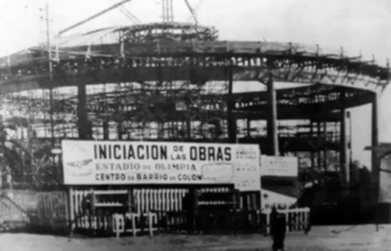 Club Olimpia Iniciacion de obras