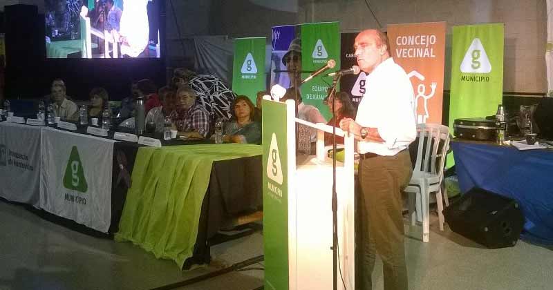 Daniel martinez en el cabildo abierto 2017