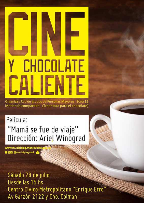 afiche cine y chocolate