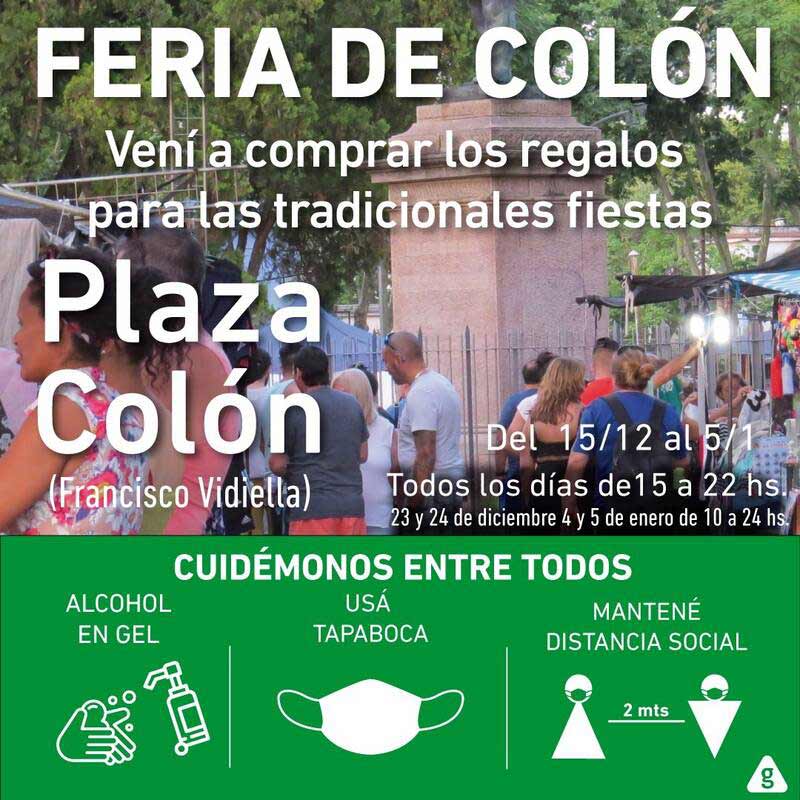 afiche feria colon 2020