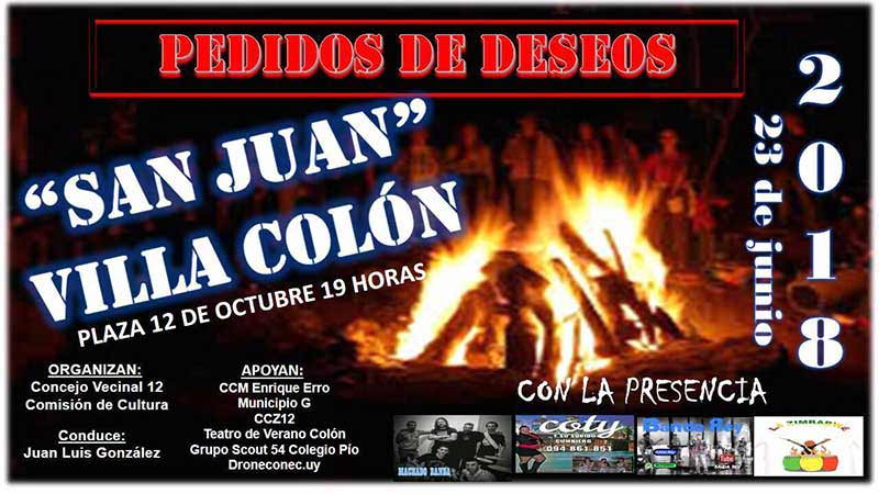 afiche san juan en villa colon